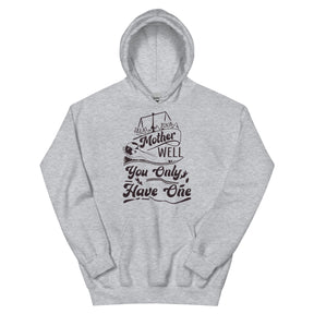 Grey Unisex Hoodie