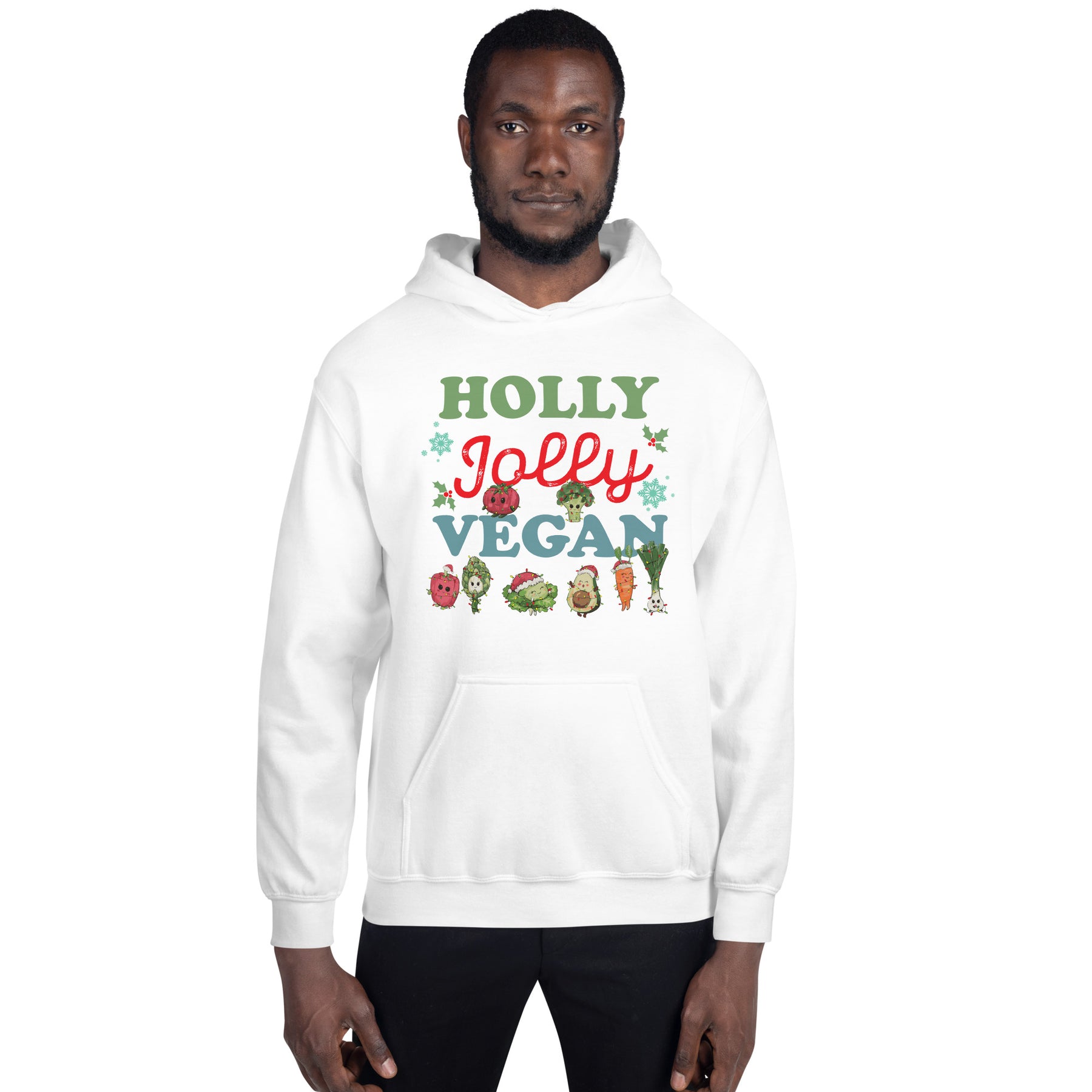 Holly Jolly Vegan Hoodie