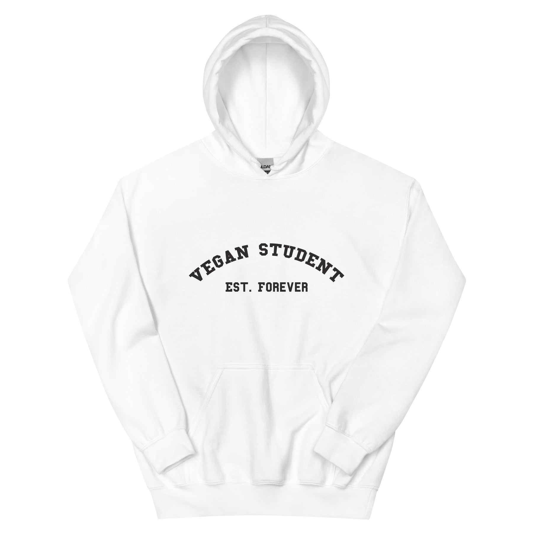 Vegan Student Unisex Hoodie