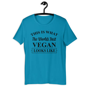 WORLD'S BEST VEGAN Colored t-shirt