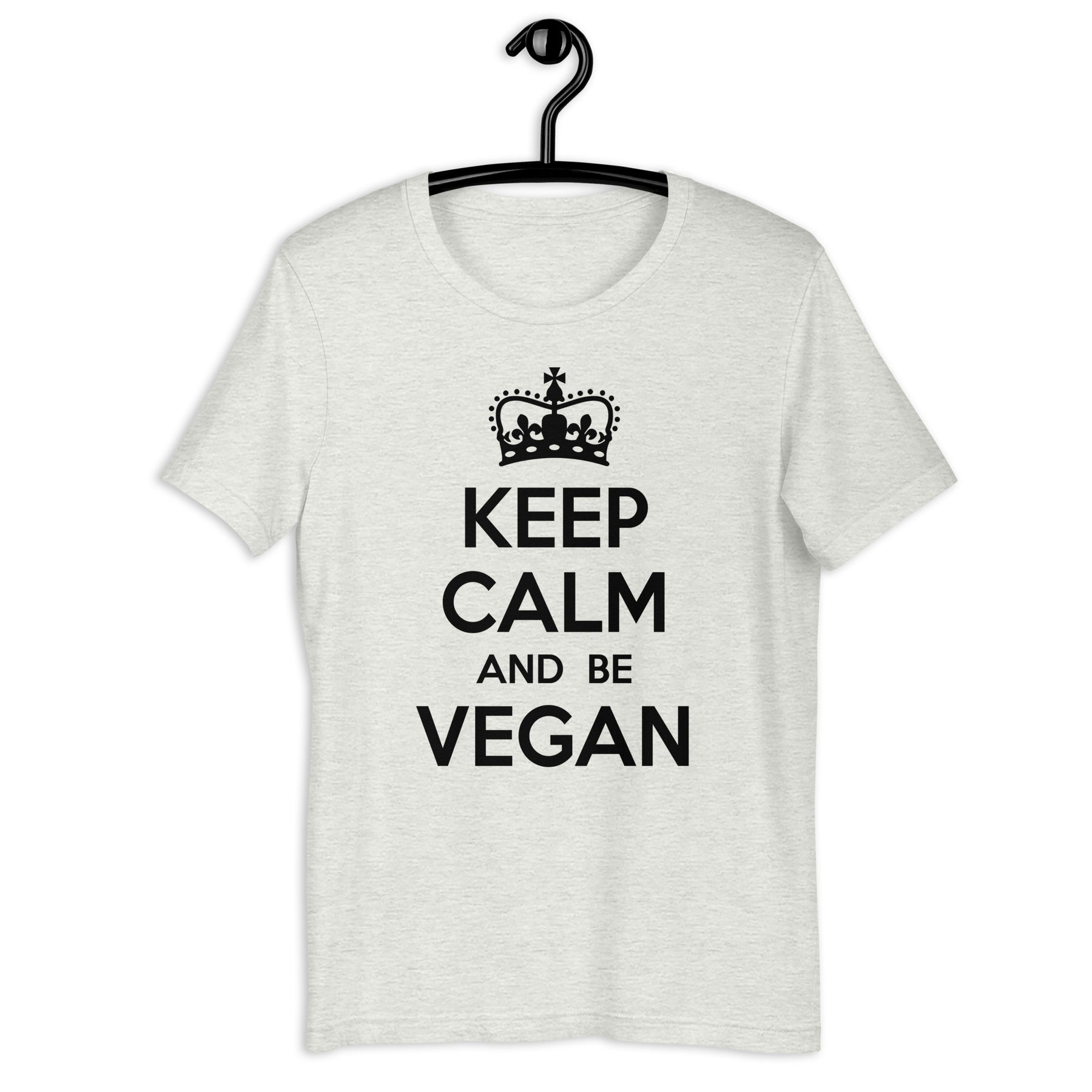 KEEP CALM BE VEGAN Colored t-shirt