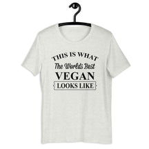 WORLD'S BEST VEGAN Colored t-shirt