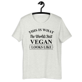 WORLD'S BEST VEGAN Colored t-shirt