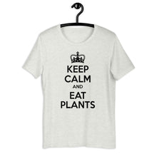 Keep Calm Eat Plants Colored t-shirt