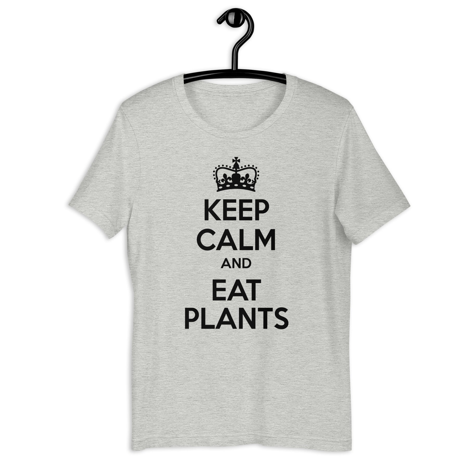 Keep Calm Eat Plants Colored t-shirt