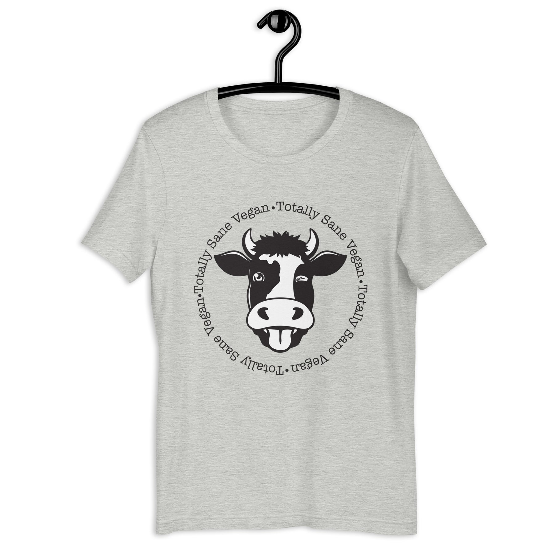 TOTALLY SANE VEGAN Unisex t-shirt