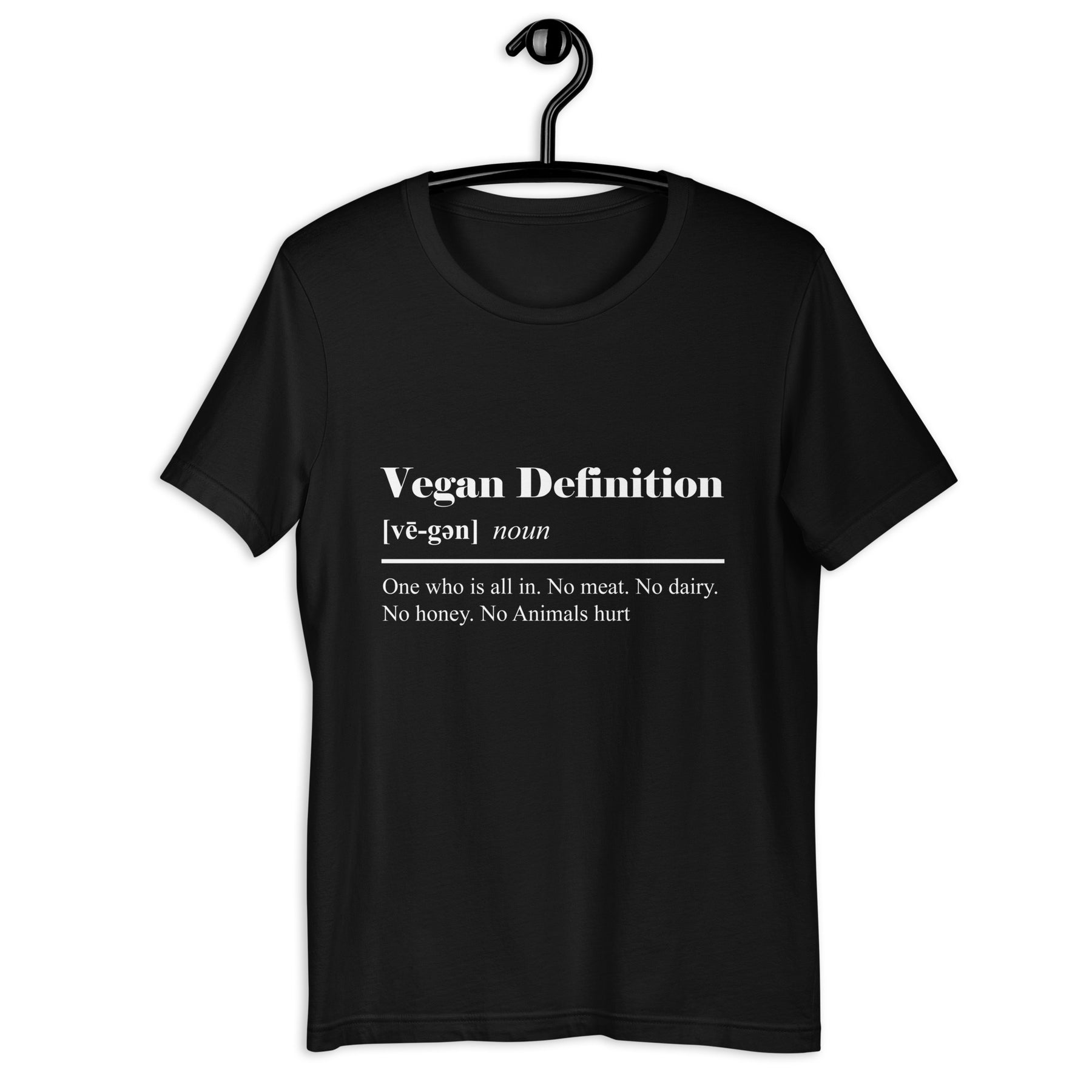 VEGAN DEFINITION UNISEX T-SHIRT