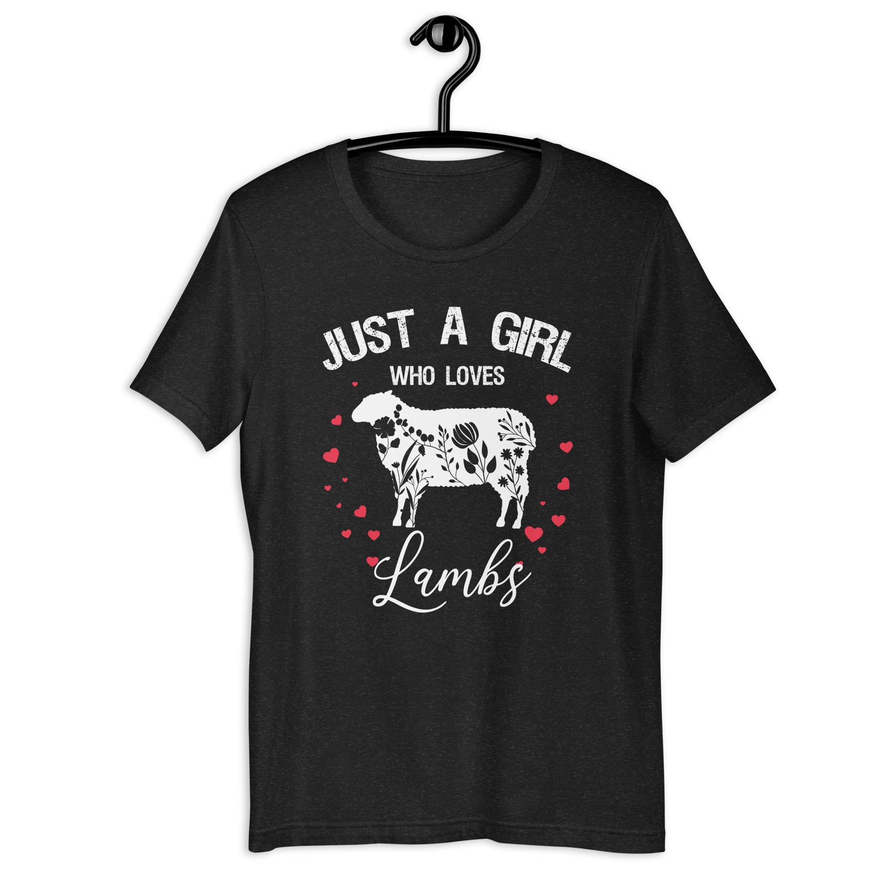 Girl Loves Lambs Unisex T-Shirt