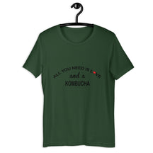 ALL YOU NEED IS LOVE...KOMBUCHA Colored t-shirt