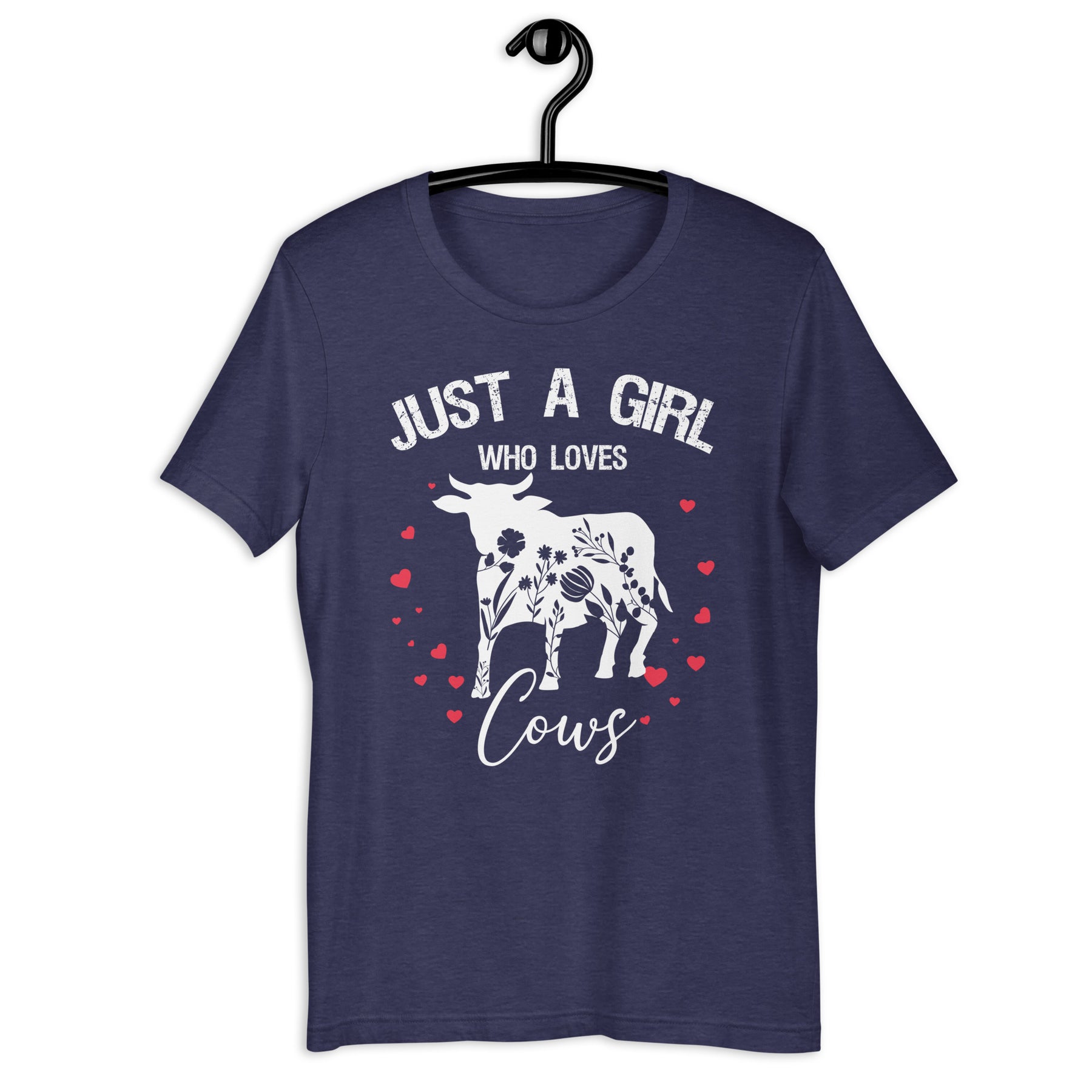 Girl Loves Cows Unisex T-Shirt