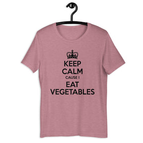 KEEP CALM I EAT VEGETABLES t-shirt