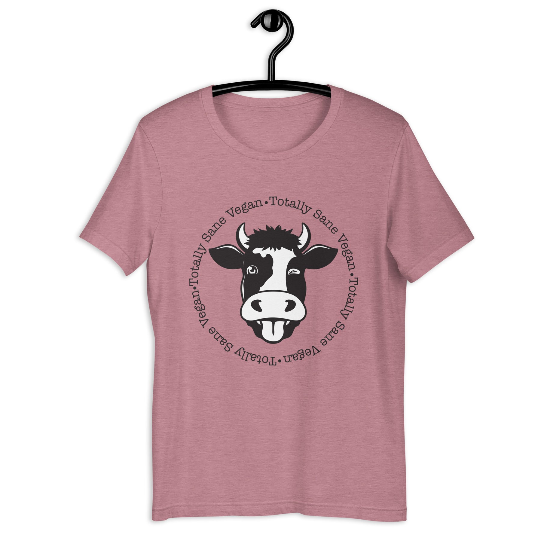 TOTALLY SANE VEGAN Unisex t-shirt