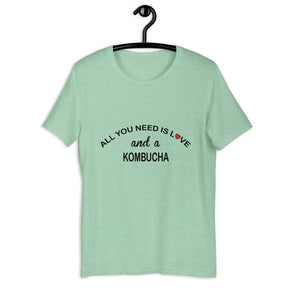 ALL YOU NEED IS LOVE...KOMBUCHA Colored t-shirt