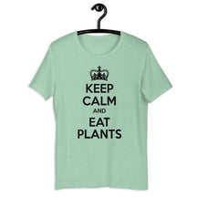 Keep Calm Eat Plants Colored t-shirt