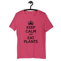 Keep Calm Eat Plants Colored t-shirt