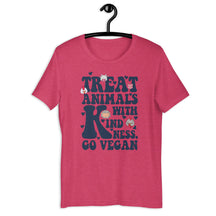 TREAT ANIMALS WITH KINDNESS UNISEX T-SHIRT