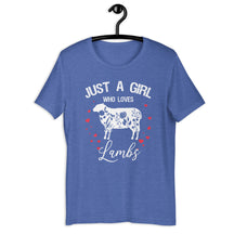 Girl Loves Lambs Unisex T-Shirt