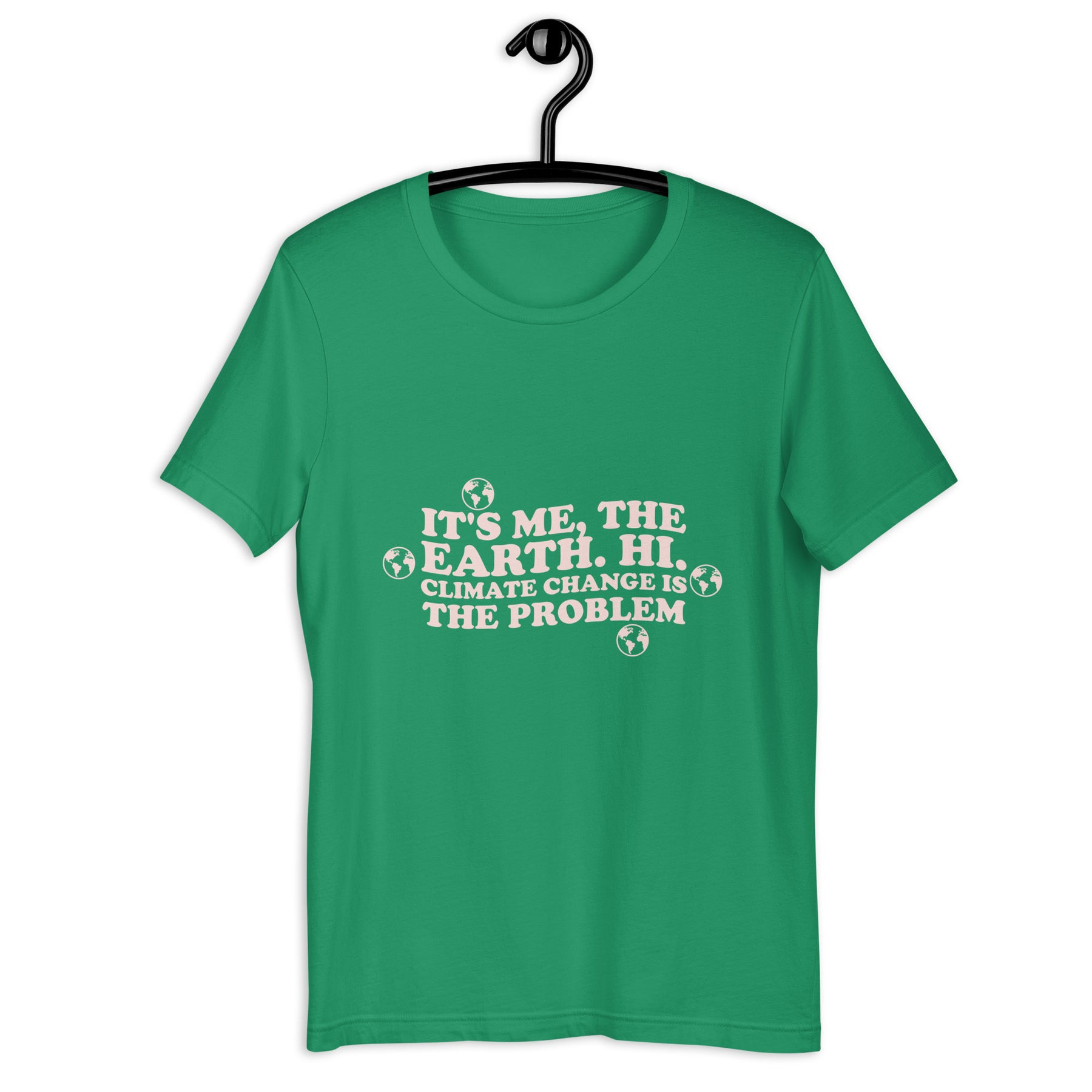 Climate Change is Problem Unisex t-shirt