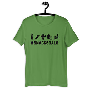 Snack Goals Colored T-shirt