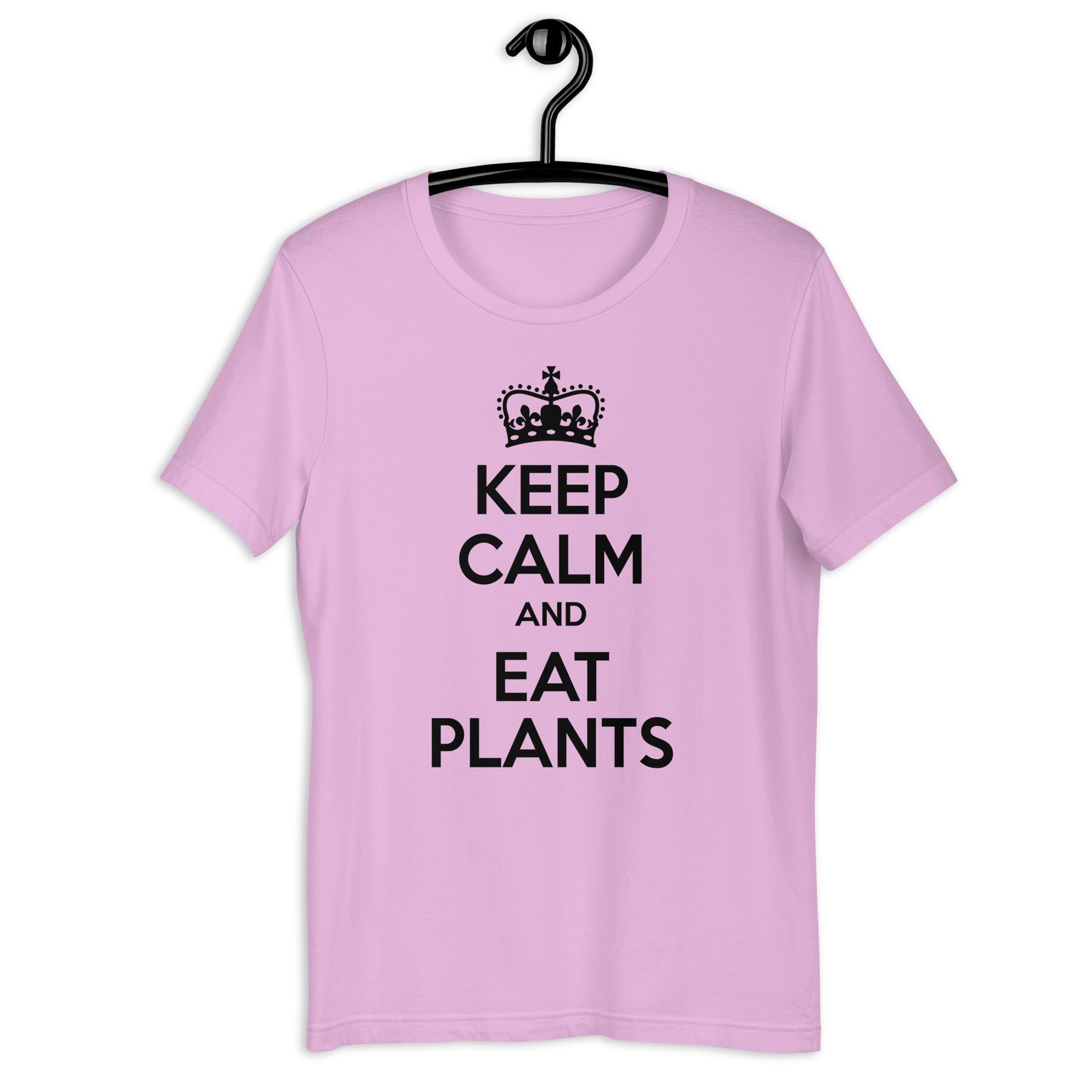 Keep Calm Eat Plants Colored t-shirt