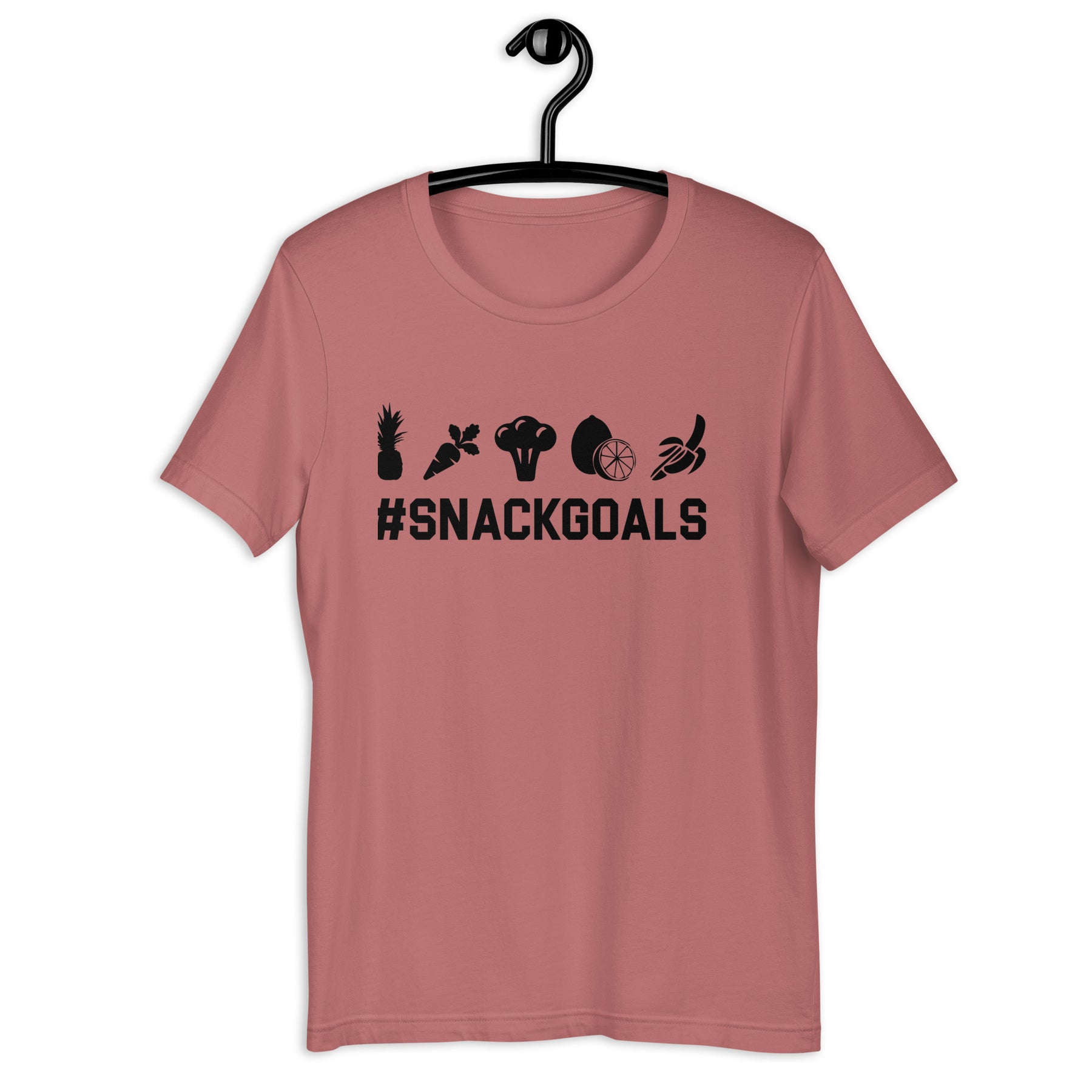 Snack Goals Colored T-shirt