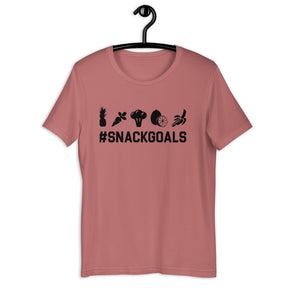 Snack Goals Colored T-shirt