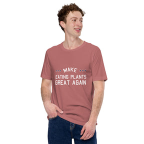 MAKE PLANTS GREAT Colored t-shirt