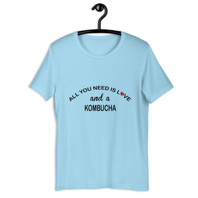 ALL YOU NEED IS LOVE...KOMBUCHA Colored t-shirt