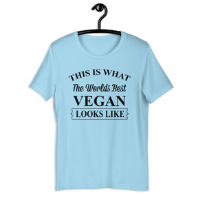 WORLD'S BEST VEGAN Colored t-shirt