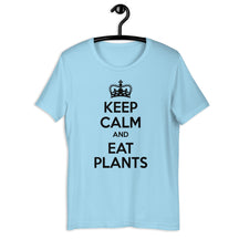 Keep Calm Eat Plants Colored t-shirt