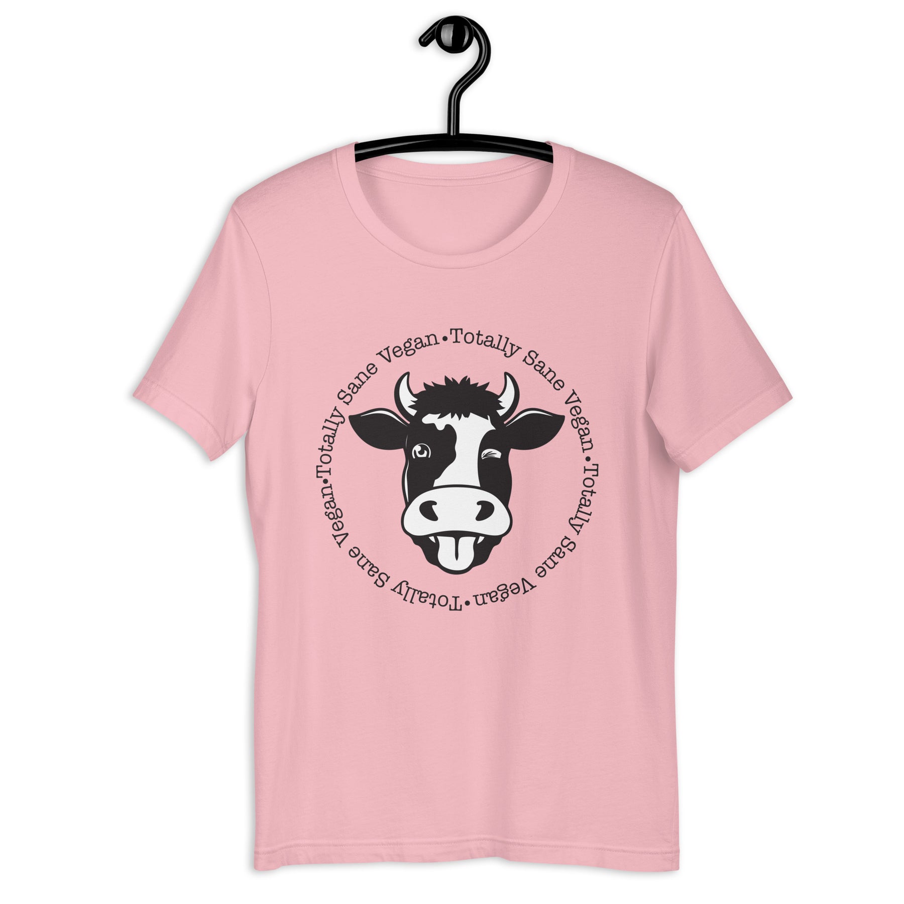 TOTALLY SANE VEGAN Unisex t-shirt