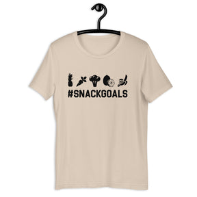 Snack Goals Colored T-shirt