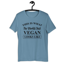 WORLD'S BEST VEGAN Colored t-shirt