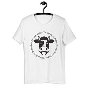 TOTALLY SANE VEGAN Unisex t-shirt