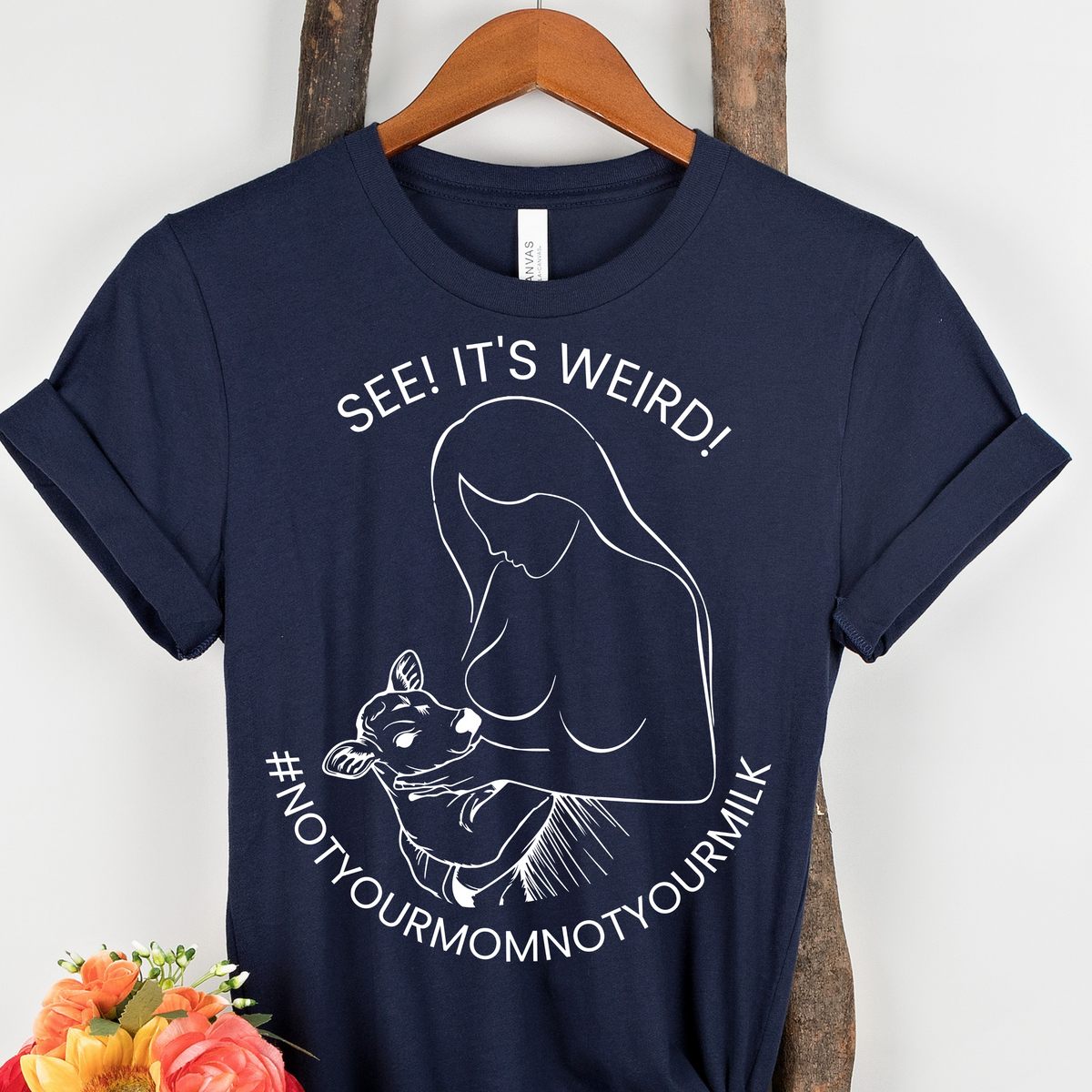 SEE IT'S WEIRD Unisex t-shirt