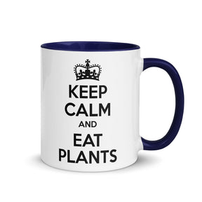 Keep Calm Eat Plants Mug