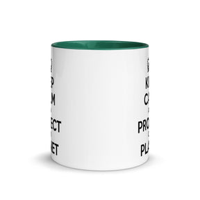 Keep Calm Protect The Planet Mug