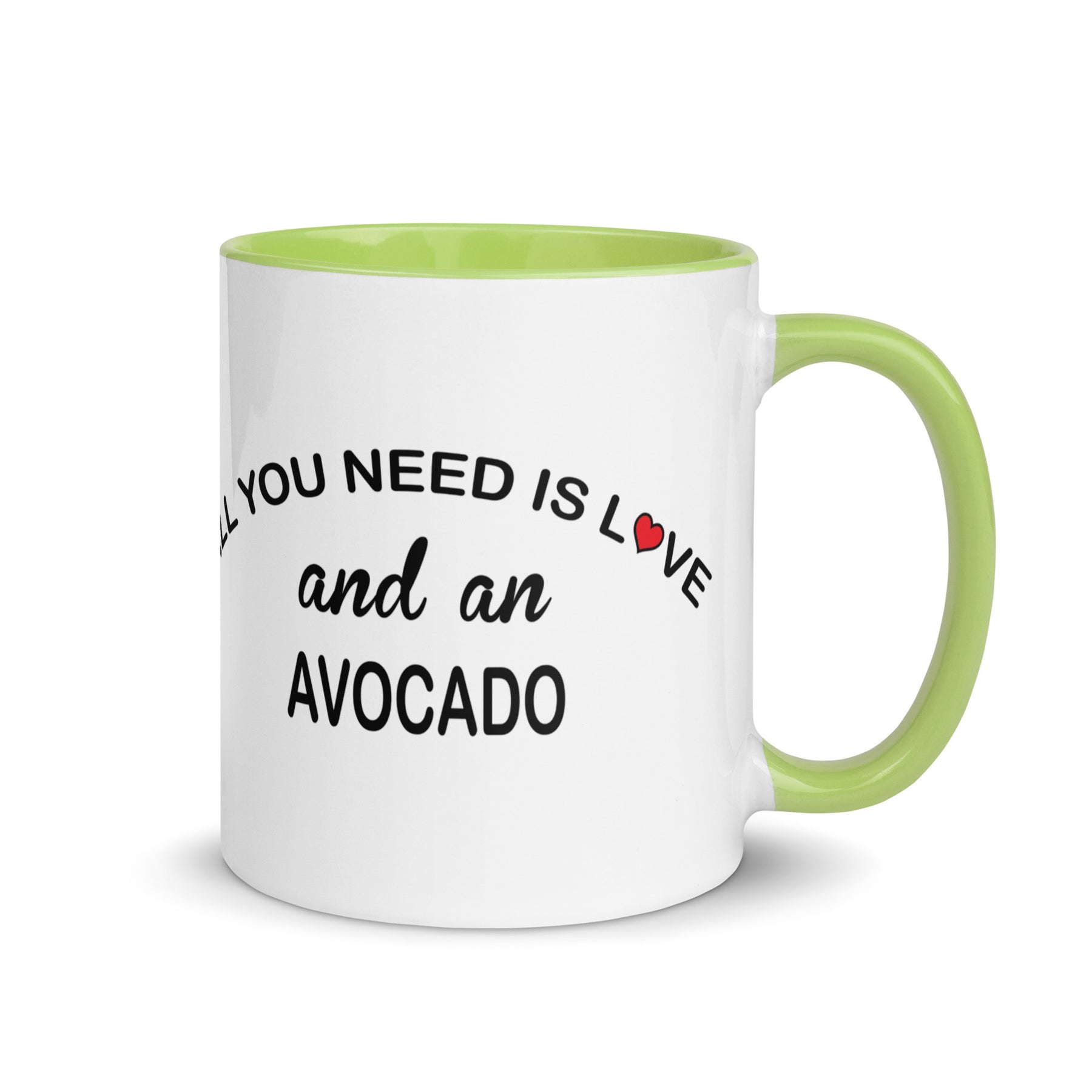 Vegan Love Avocado Mug