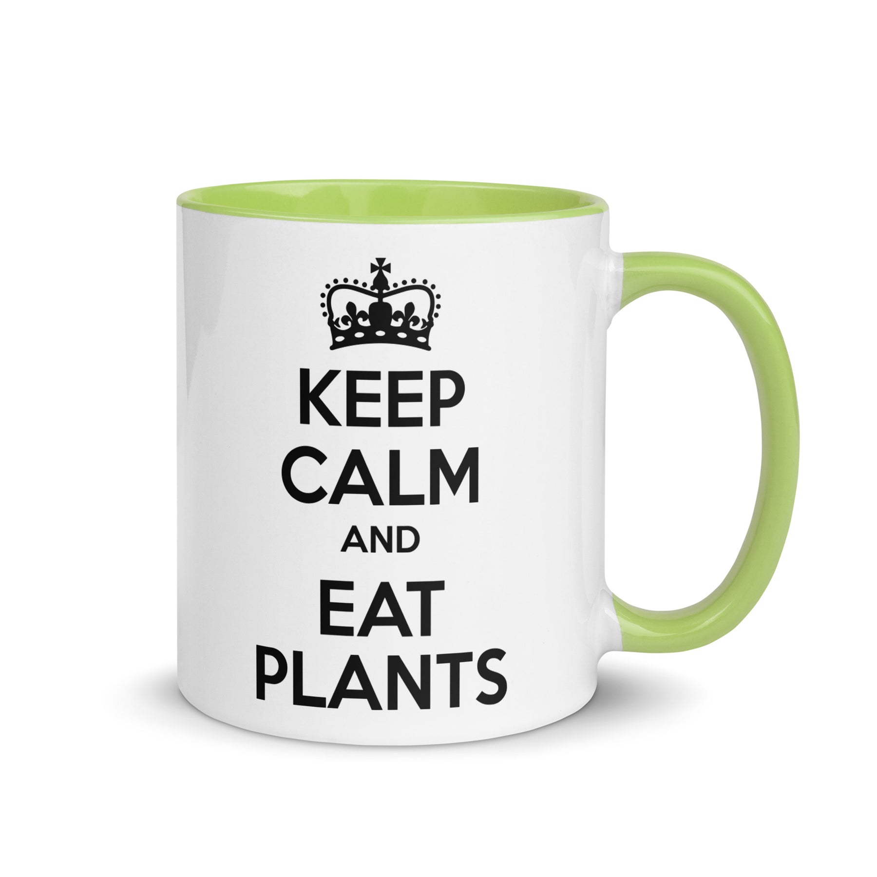 Keep Calm Eat Plants Mug