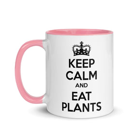 Keep Calm Eat Plants Mug