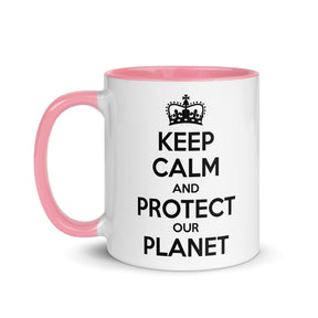 Keep Calm Protect The Planet Mug