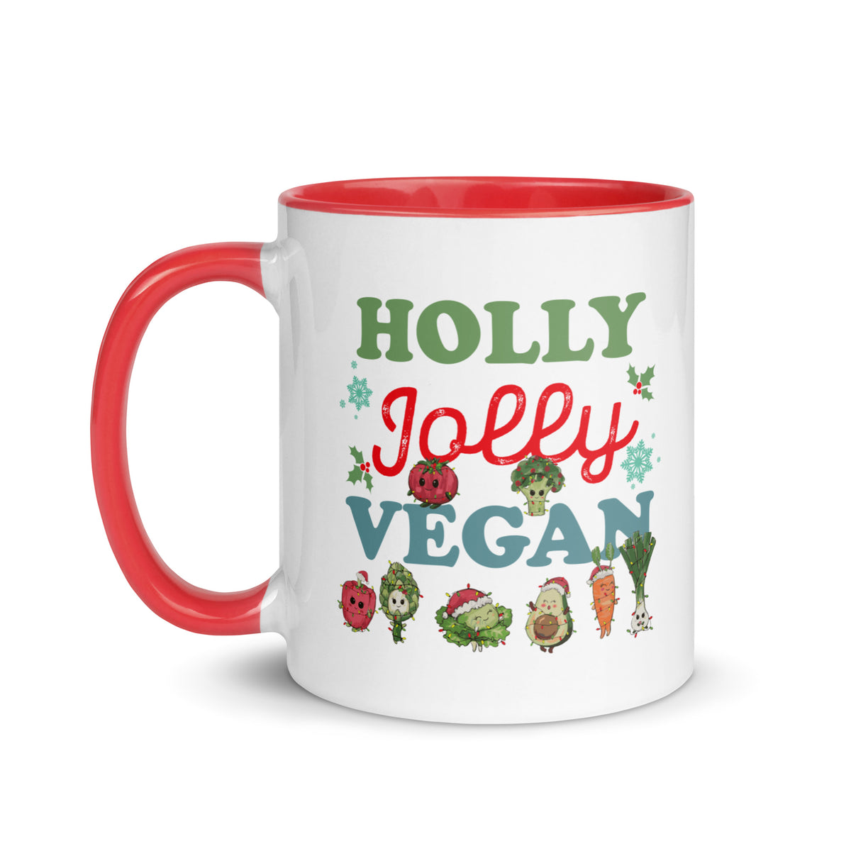 Holly Jolly Vegan Mug