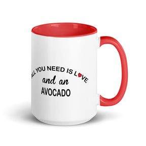 Vegan Love Avocado Mug