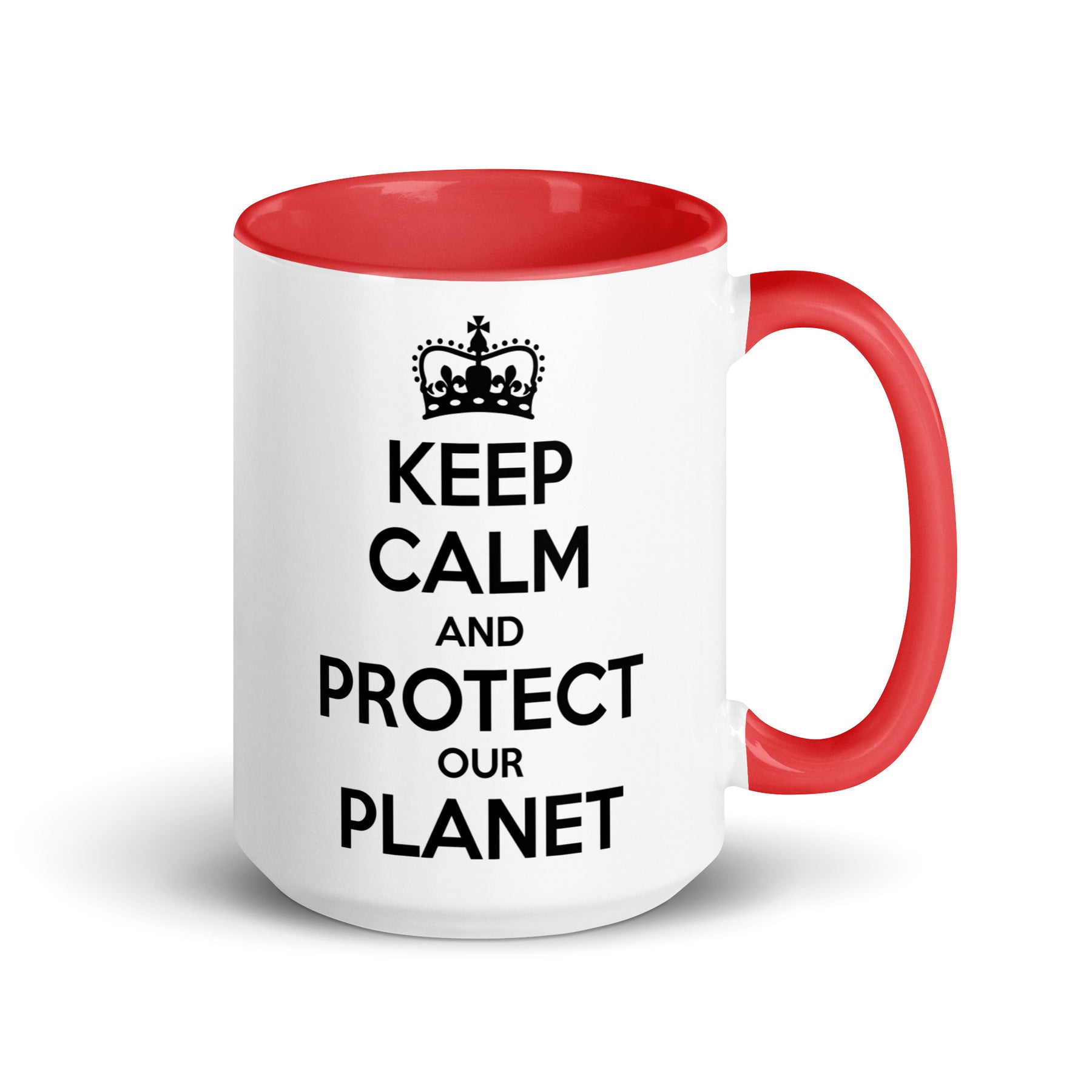 Keep Calm Protect The Planet Mug