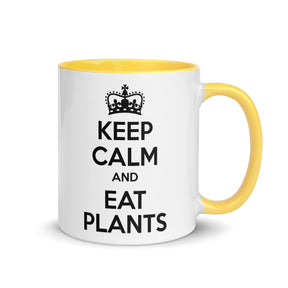 Keep Calm Eat Plants Mug