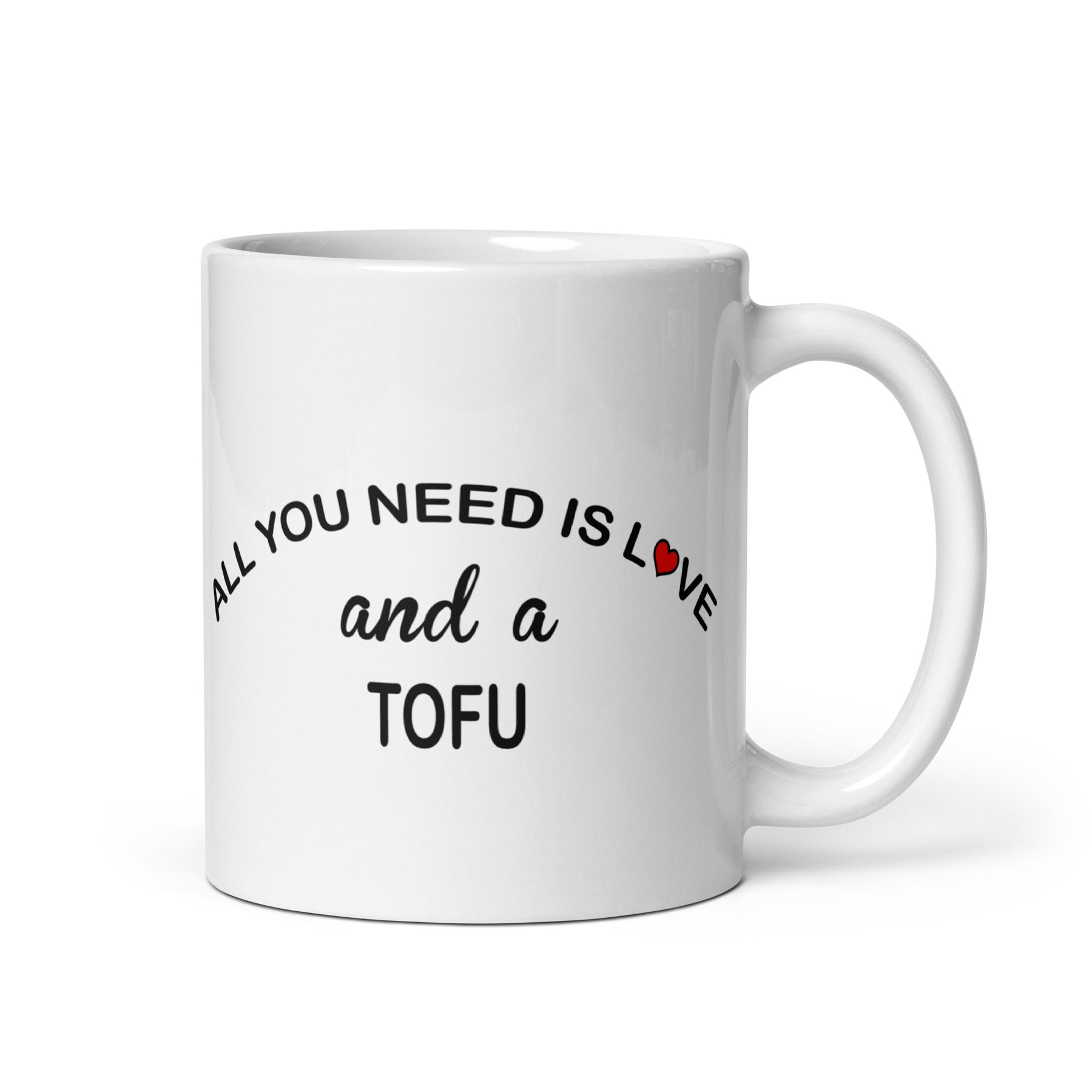 white Vegan Mug