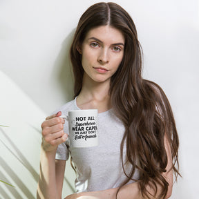 Wear Capes White Glossy Mug