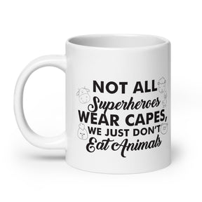 Wear Capes White Glossy Mug