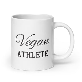 VEGAN ATHLETE White glossy mug