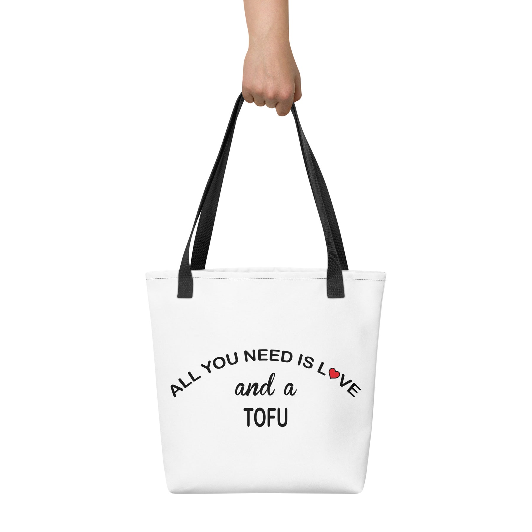 ALL YOU NEED IS LOVE...TOFU Tote bag